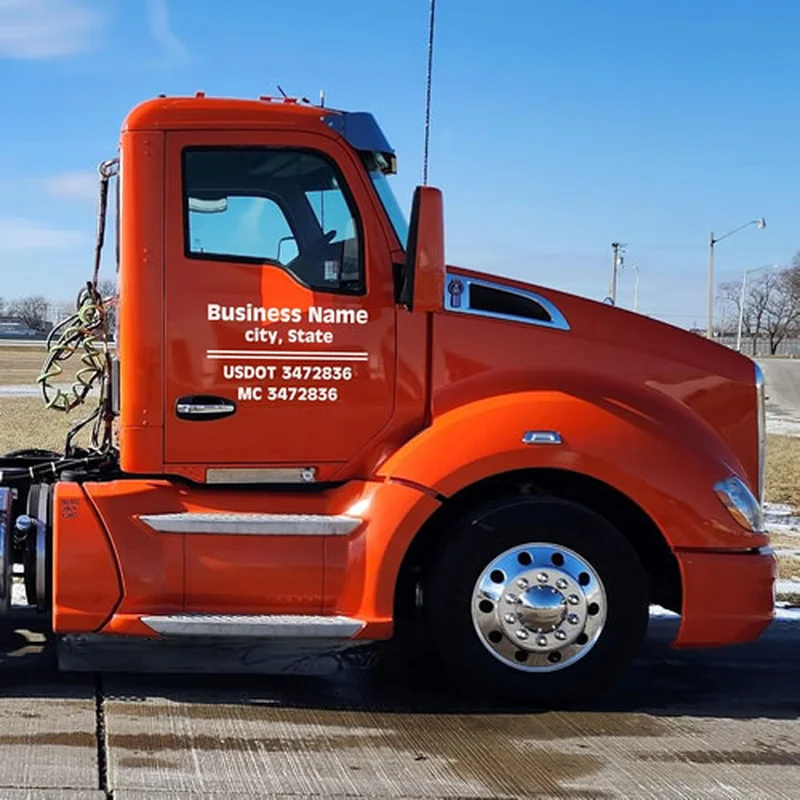 Custom Truck Stickers | Heavy-Duty Labeling Expert