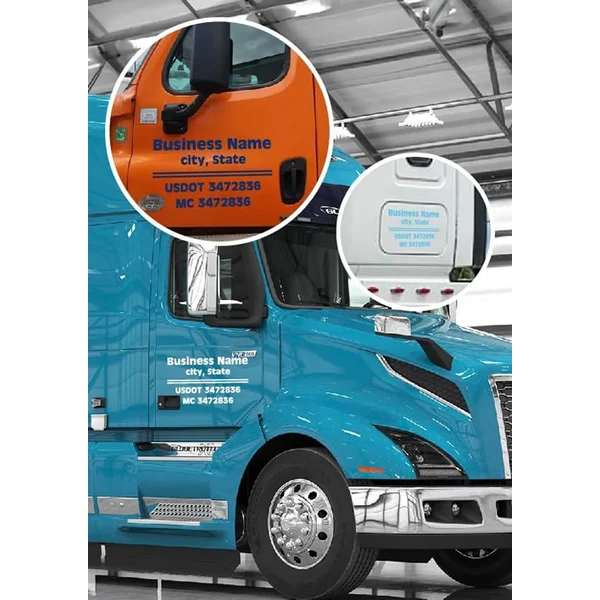 Custom Truck Stickers | Heavy-Duty Labeling Expert