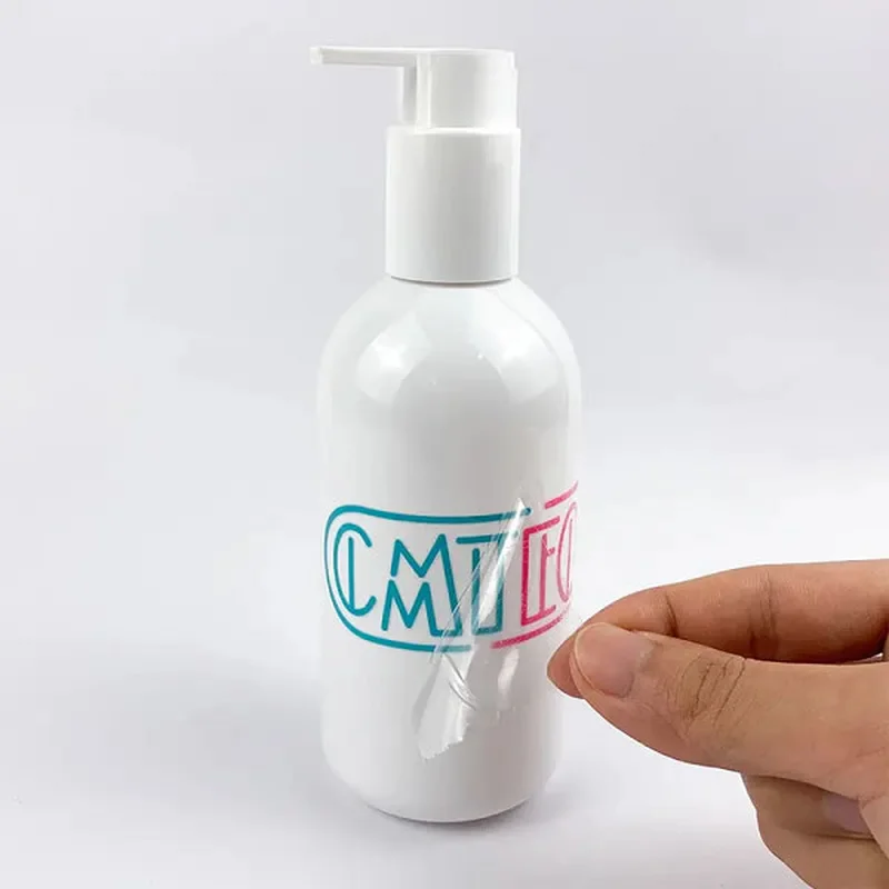 autocollant de texte auto-adhésif, étiquette en métal doré, usine d'impression d'étiquettes