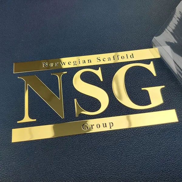 autocollant de texte auto-adhésif, étiquette en métal doré, usine d'impression d'étiquettes