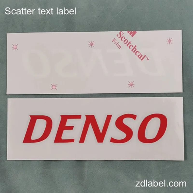 autocollants de transfert de lettrage personnalisés – lettres en vinyle nettes et faciles à appliquer