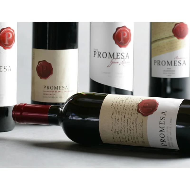 تسمية ذاتية اللصق ، ختم النبيذ الشمع تسمية ، تسمية النبيذ