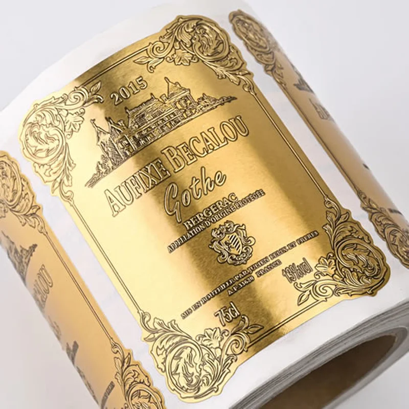 تسمية ذاتية اللصق ، ملصق مضاد للشمس ، ملصق نبيذ ، مصنع طباعة الملصقات