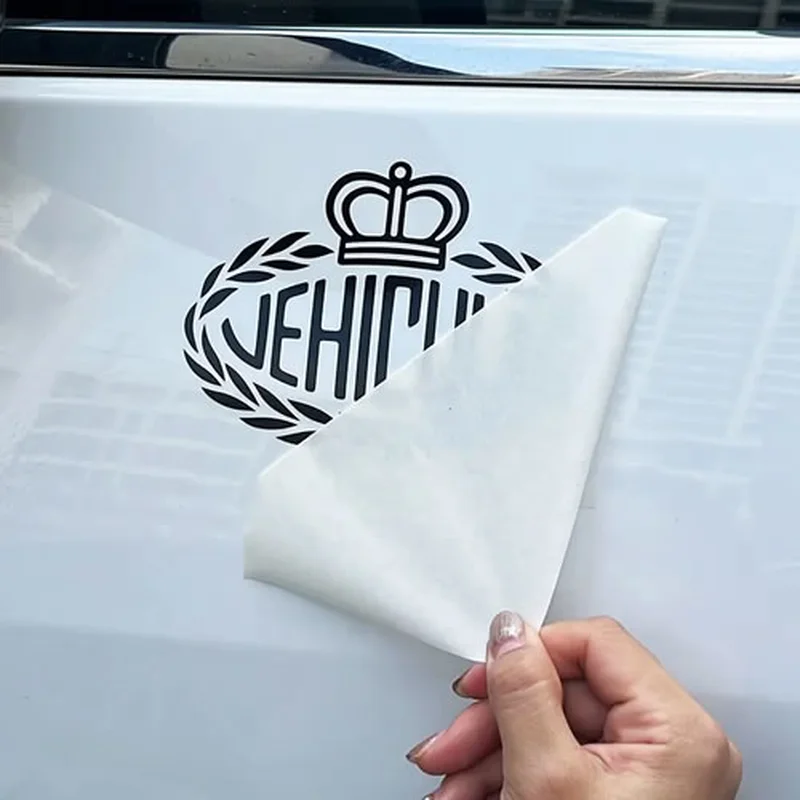 autocollants de transfert de voiture personnalisés – vinyle aux découpes nettes pour les graphismes automobiles