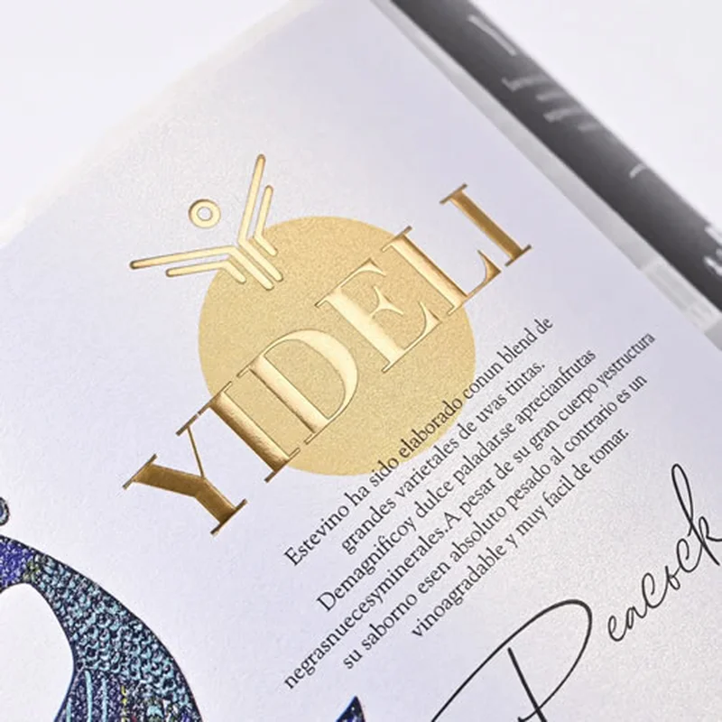 تسمية ذاتية اللصق ، ملصق مضاد للشمس ، ملصق نبيذ ، مصنع طباعة الملصقات