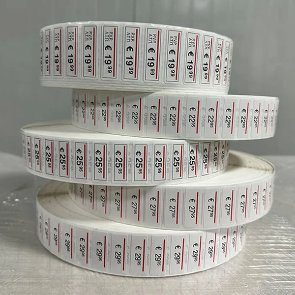 étiquettes personnalisées sur le dos – autocollants multicouches amovibles