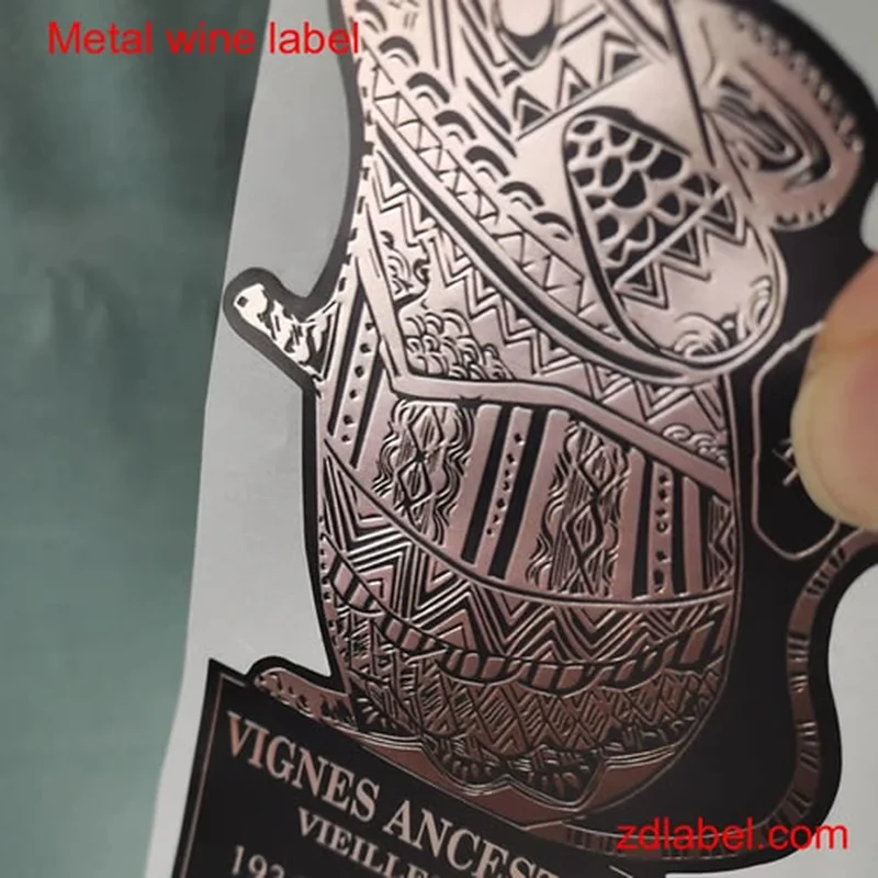 Custom Metallic Labels – Premium Shine & Adhesion