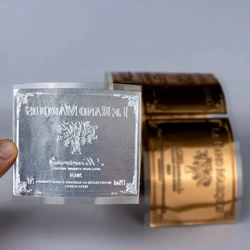Custom Metallic Labels – Premium Shine & Adhesion