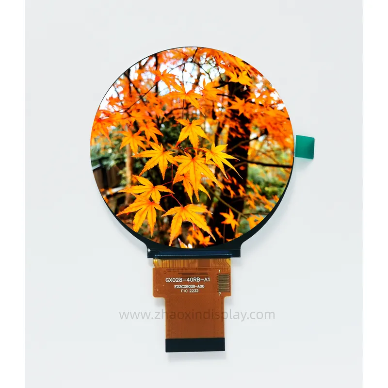 2.1 inch round LCD TFT display custom 480*480 screen touch panel