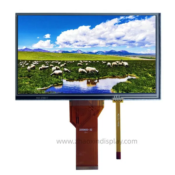 6 inch touch screen LCD display module custom with 800*480 RGB