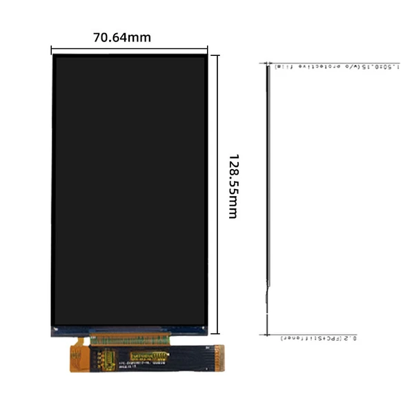 5.5 inch incell TFT LCD Display