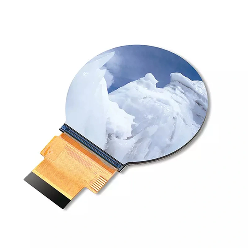 2.76 inch round TFT LCD display RGB full viewing touch screen