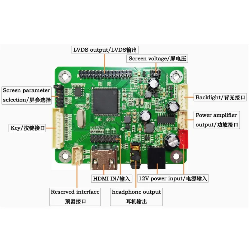 LVDS to HDMI board