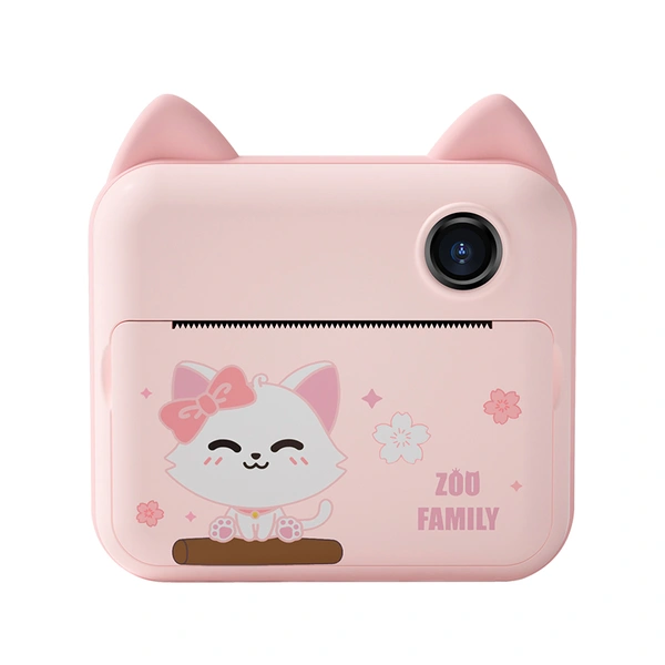 2.4 inch 1080P WiFi dinosaur video recording kids instant print camera