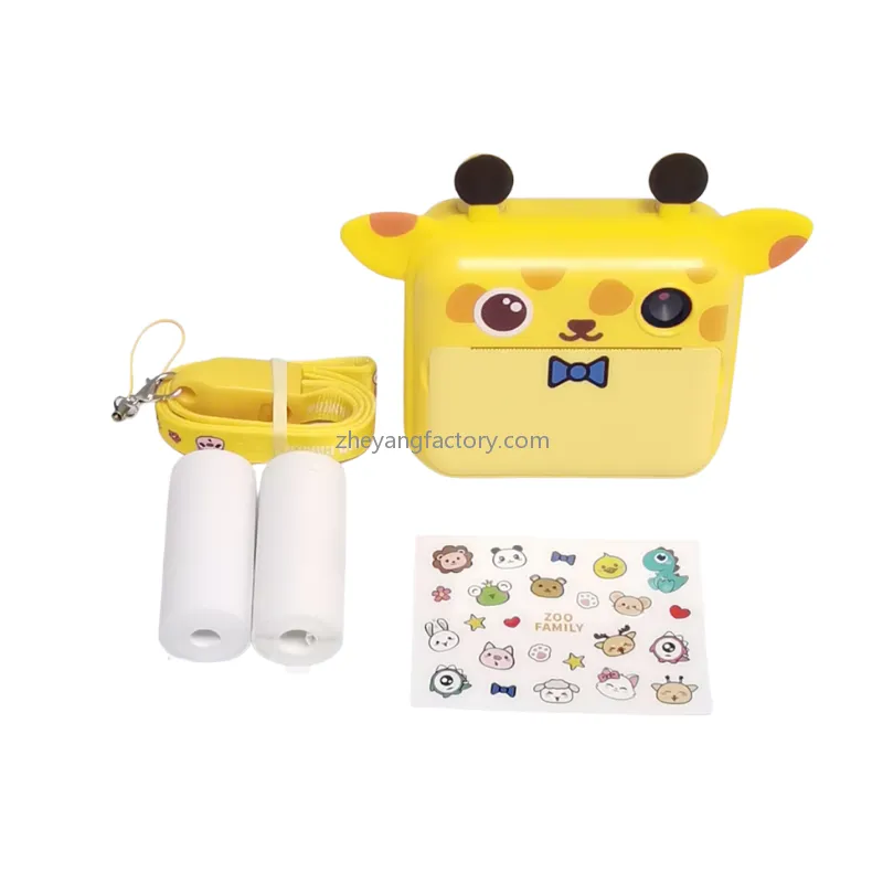 2.4 inch 1080P WiFi dinosaur video recording kids instant print camera