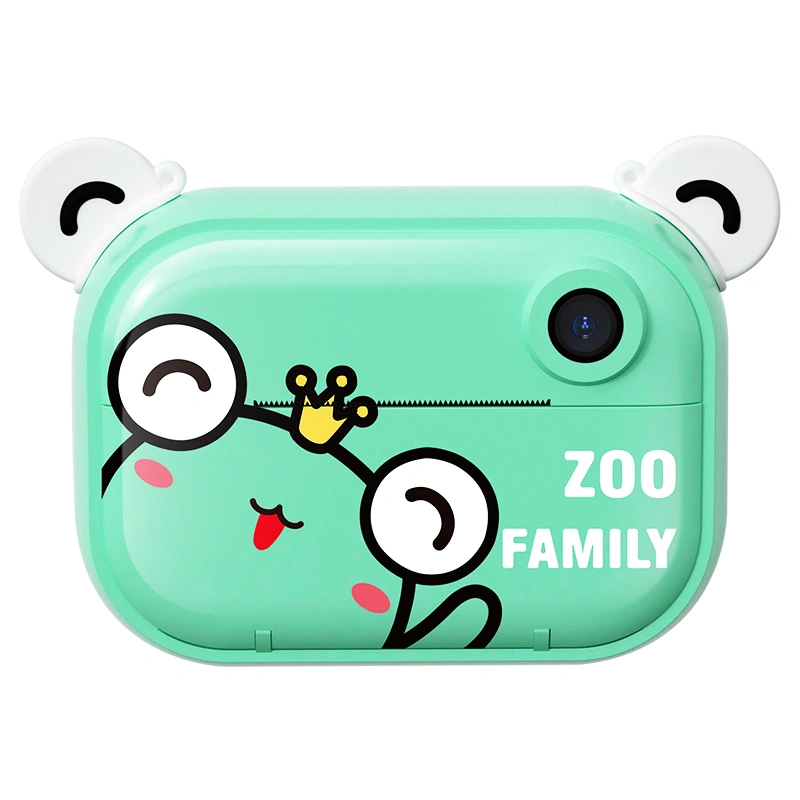 2.4 inch 1080P WiFi frog selfie video kids instant print camera