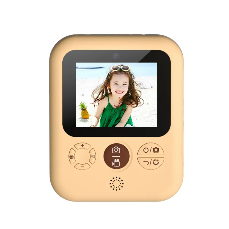 2.4 inch 1080P video recording kids instant print camera