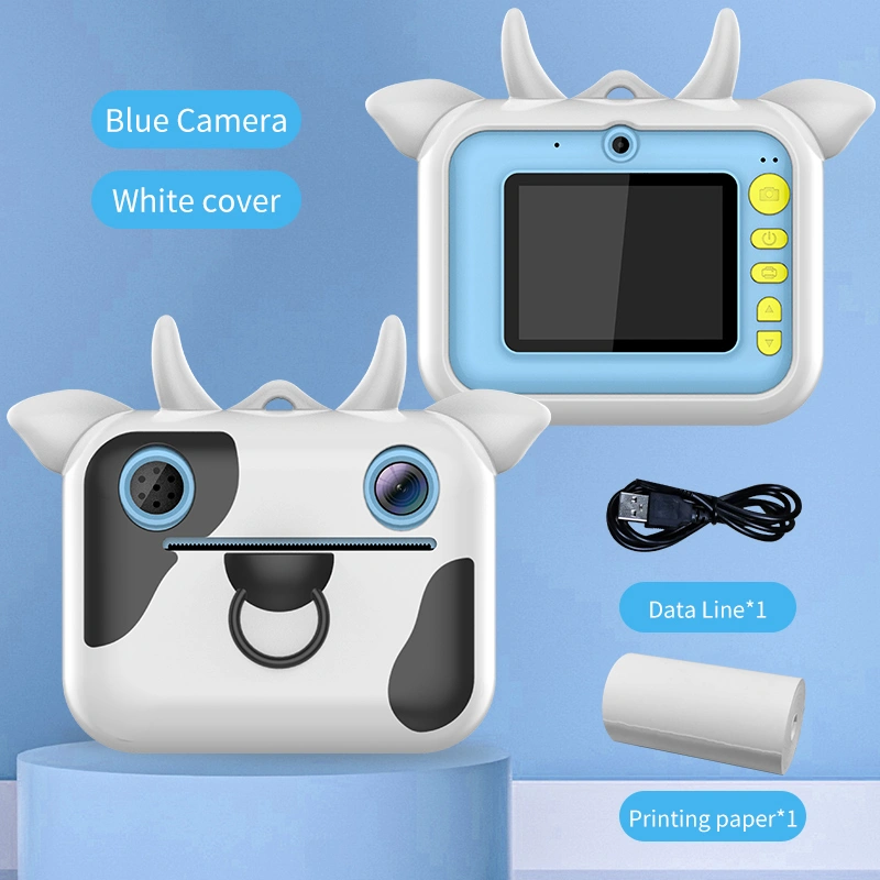 2.4 inch 1080P video recording kids instant print camera