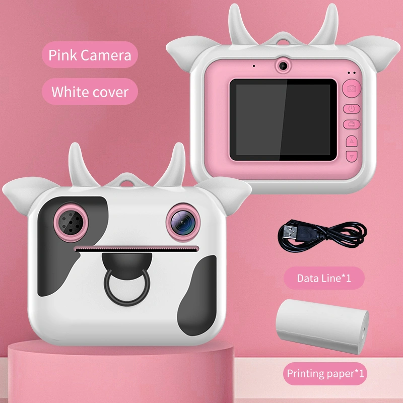 2.4 inch 1080P video recording kids instant print camera