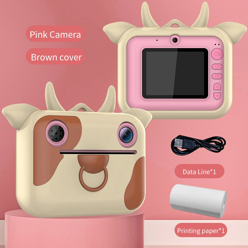 2.4 inch 1080P video recording kids instant print camera