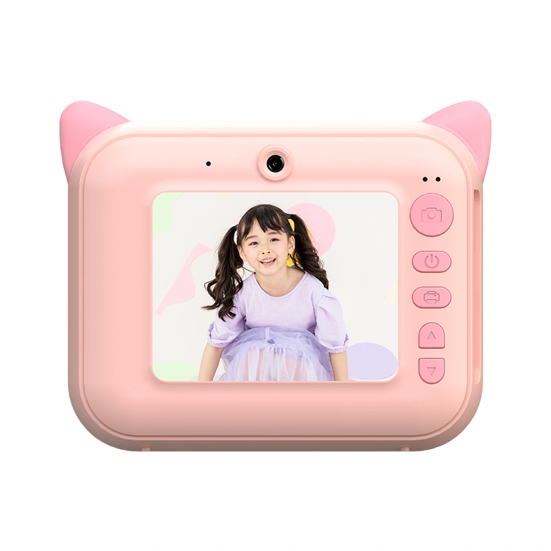2.4 inch 1080P video recording kids instant print camera