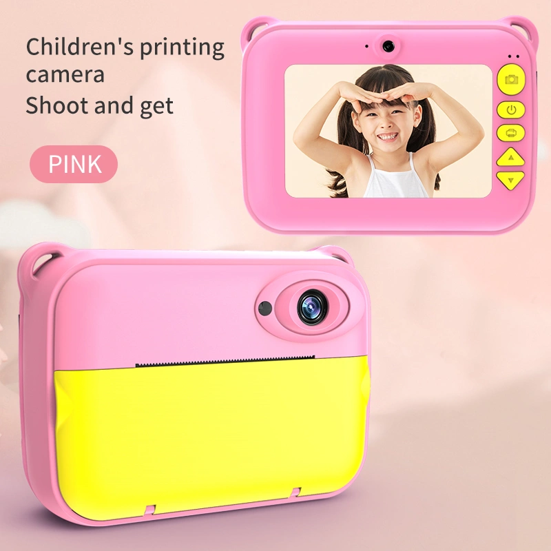2.4 inch 1080P video recording kids instant print camera