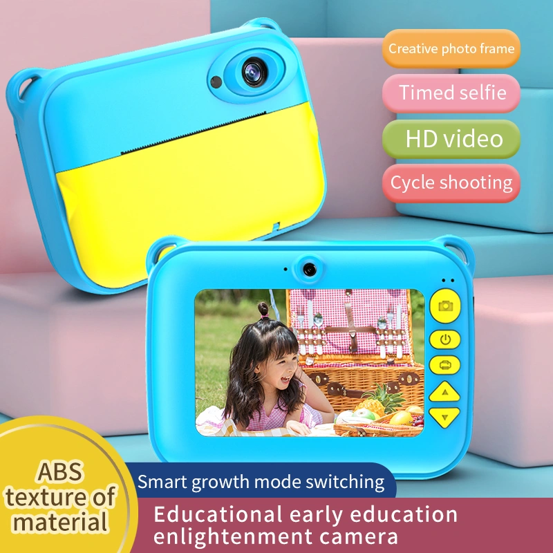 2.4 inch 1080P video recording kids instant print camera