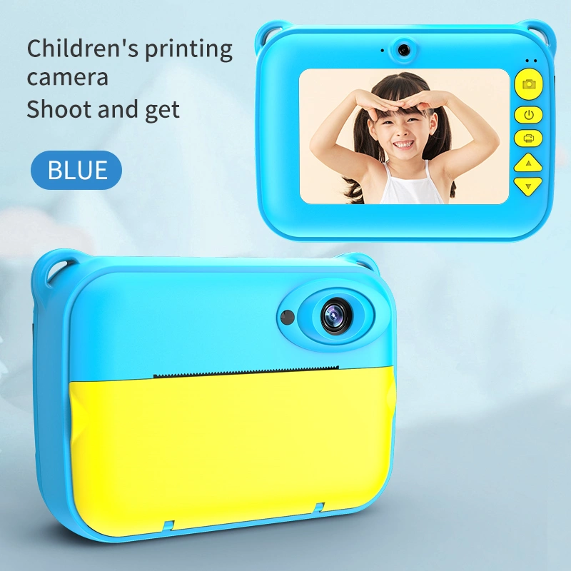 2.4 inch 1080P video recording kids instant print camera