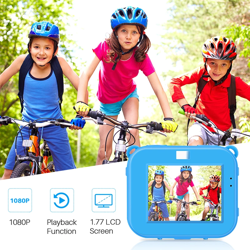 2.0 inch 1080P video recording waterproof kids action camera