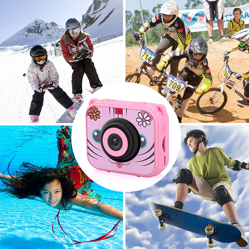 2.0 inch 1080P video recording waterproof kids action camera