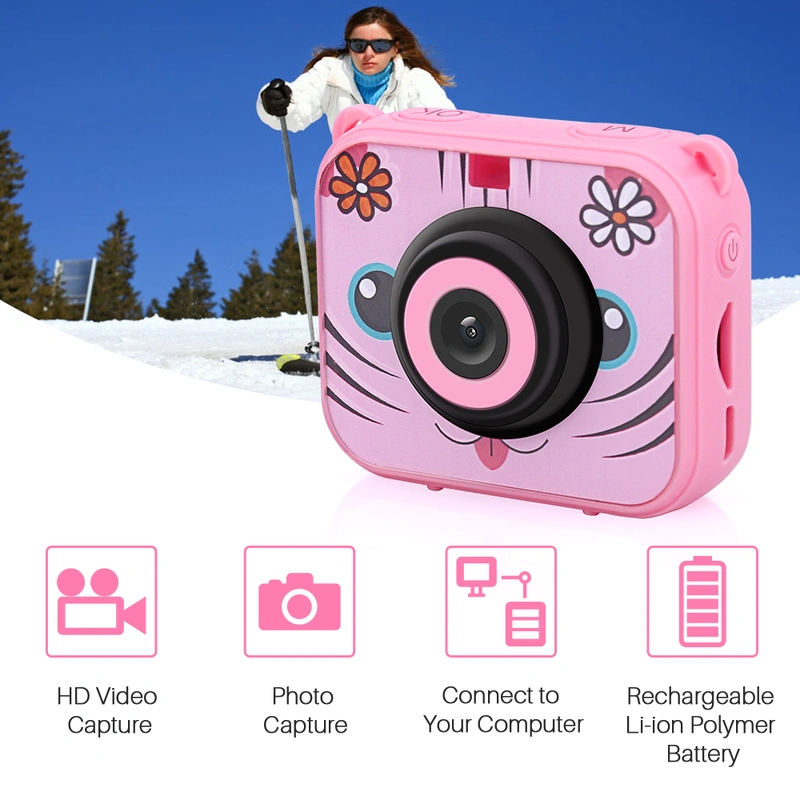 2.0 inch 1080P video recording waterproof kids action camera