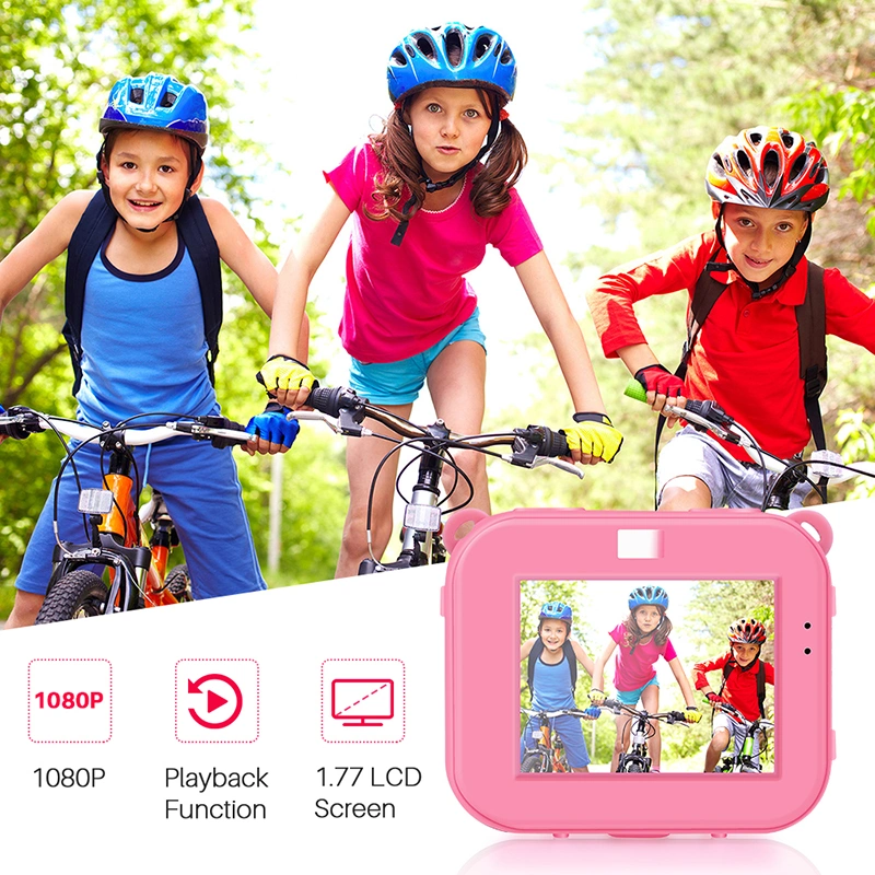 2.0 inch 1080P video recording waterproof kids action camera