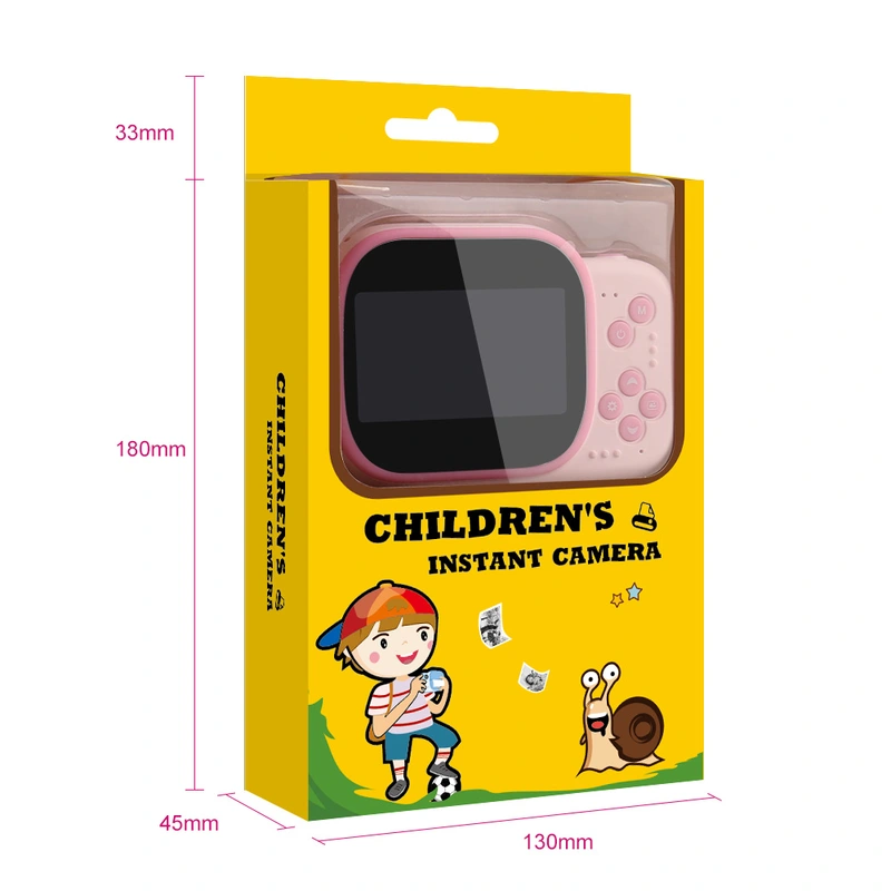 3.0 inch 1080P video recording kids instant print camera