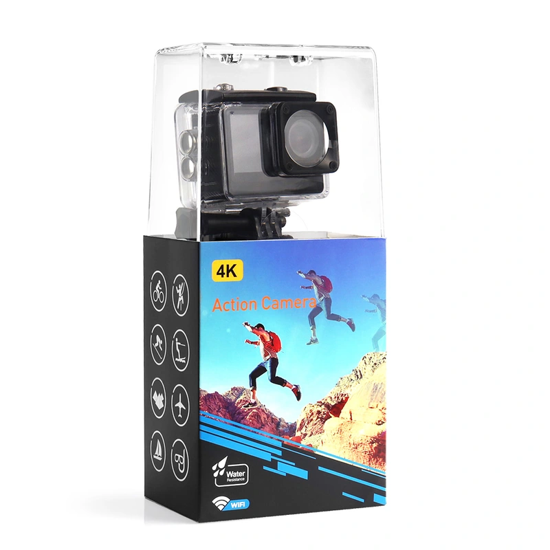 2.0 inch 4K 20MP video recording waterproof adult action camera