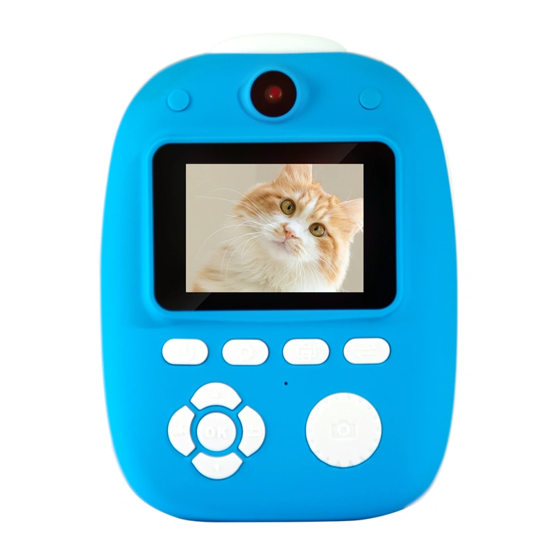 2.0 inch 1080P video recording LED light kids instant print camera