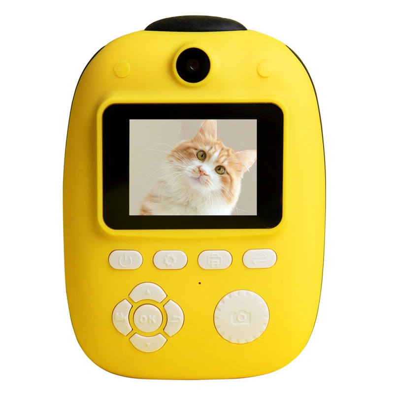 2.0 inch 1080P video recording LED light kids instant print camera