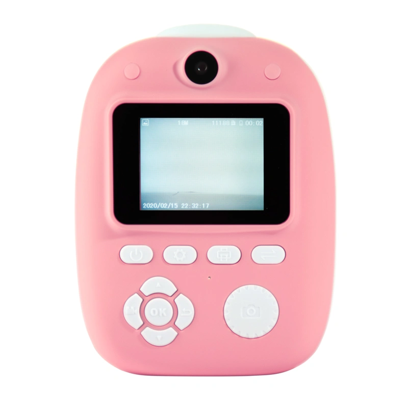 2.0 inch 1080P video recording LED light kids instant print camera