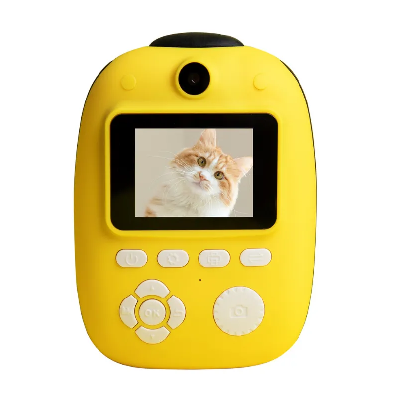 2.0 inch 1080P video recording LED light kids instant print camera