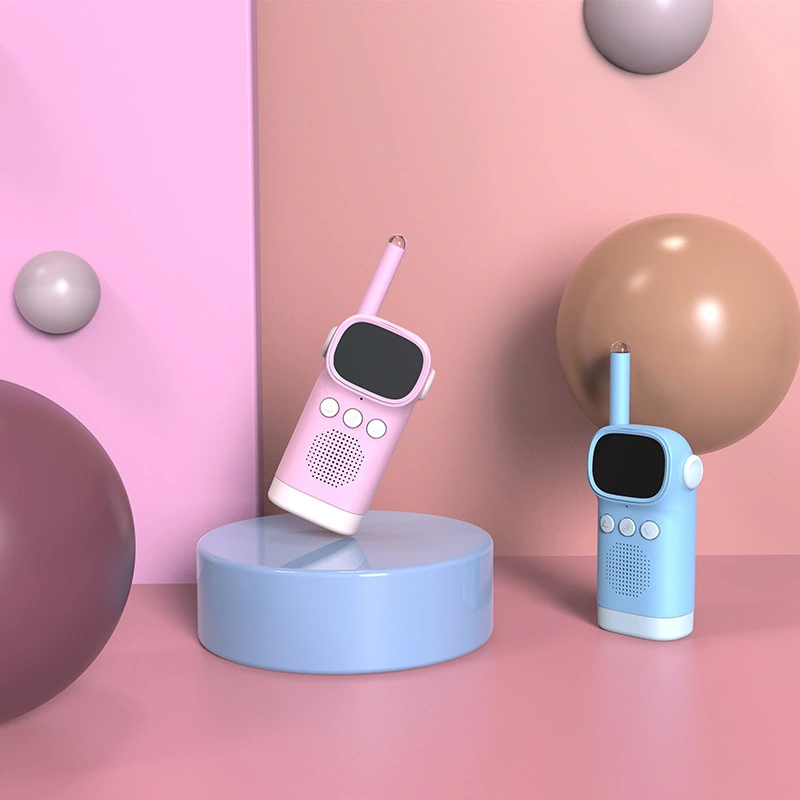 1.5 inch LED light 3km walkie talkie for kids