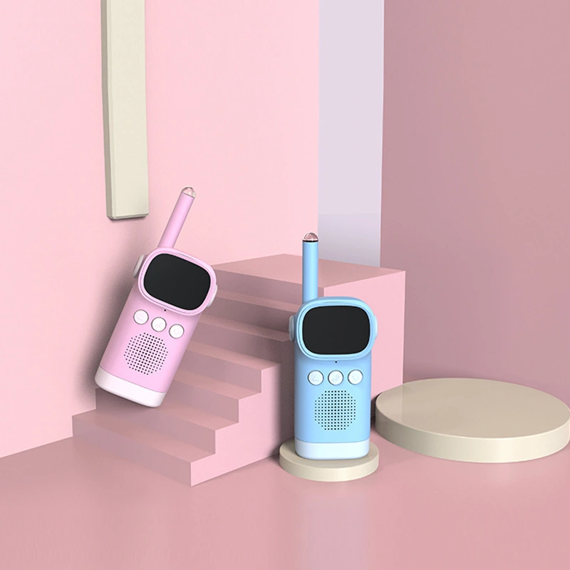 1.5 inch LED light 3km walkie talkie for kids