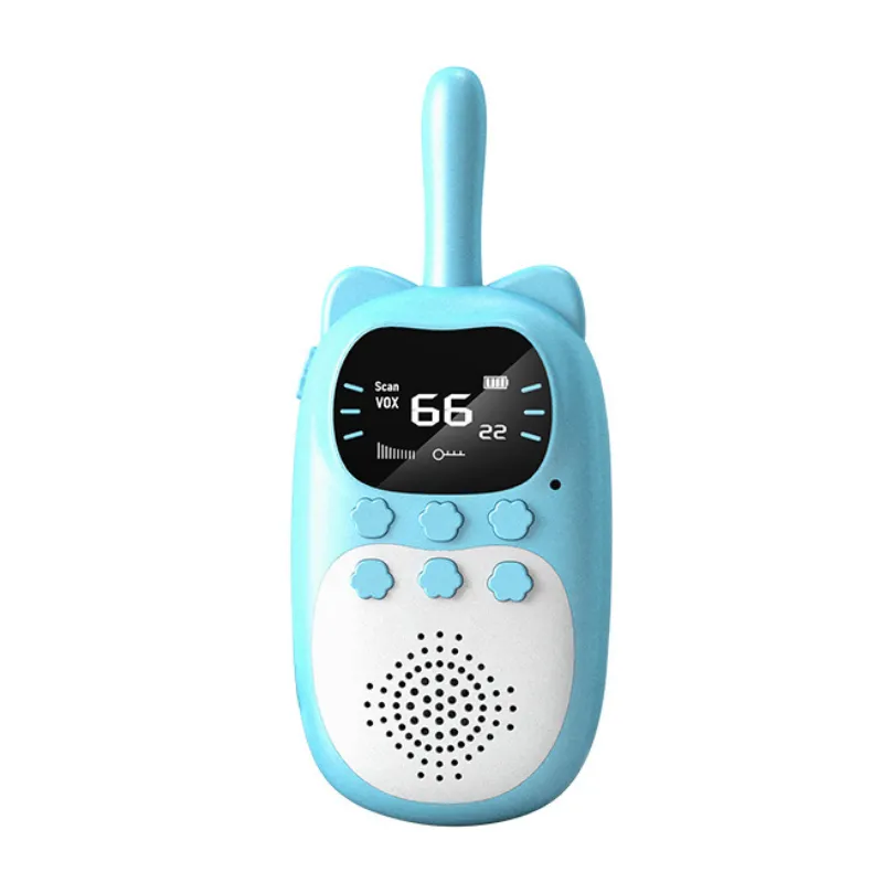 1.5 inch LED light 1000mAh 3km walkie talkie for kids