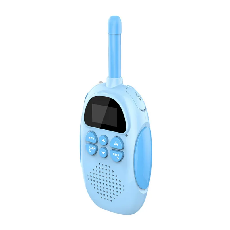 1.5 inch LED light 1000mAh 3km walkie talkie for kids