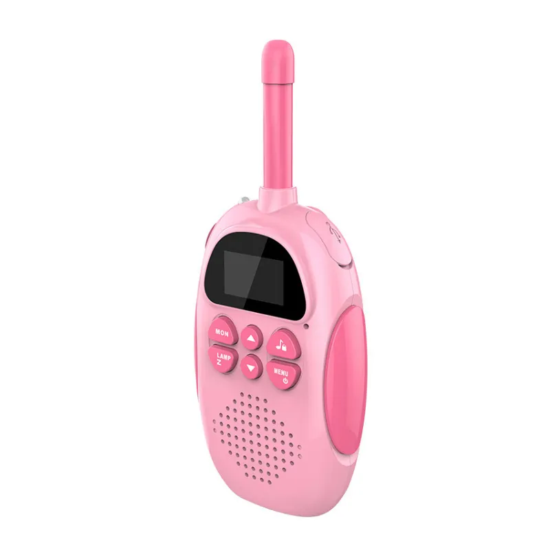 1.5 inch LED light 1000mAh 3km walkie talkie for kids