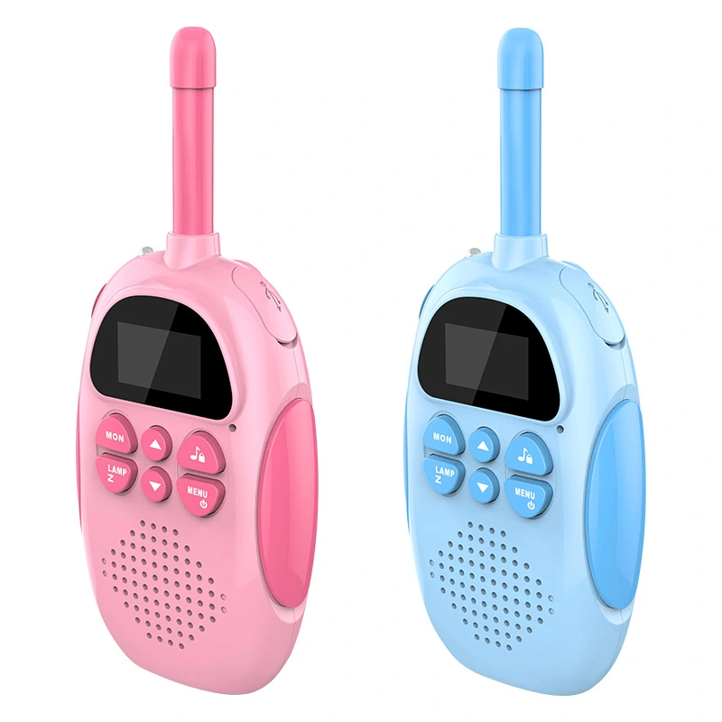 1.5 inch LED light 1000mAh 3km walkie talkie for kids