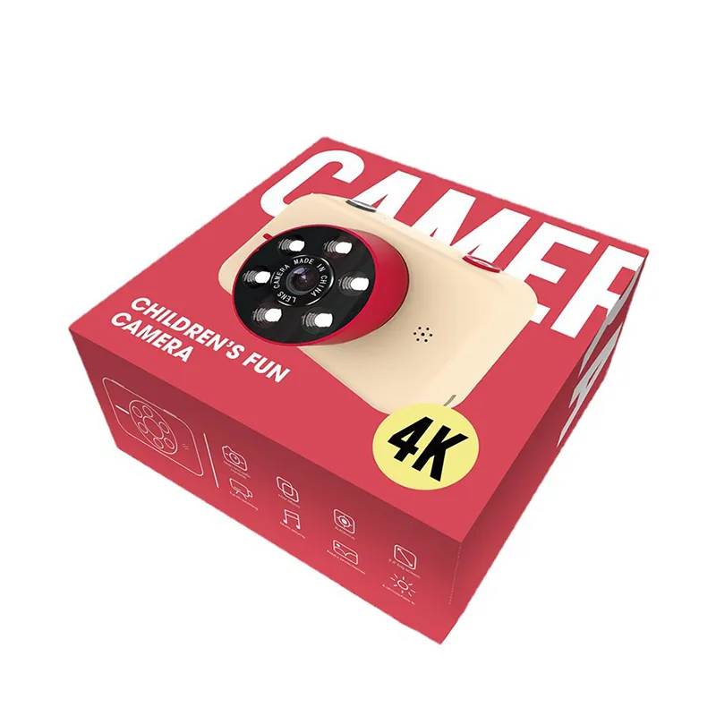 2.4 inch HD 1080P 1000mAh 4K 50MP selfie kids digital camera