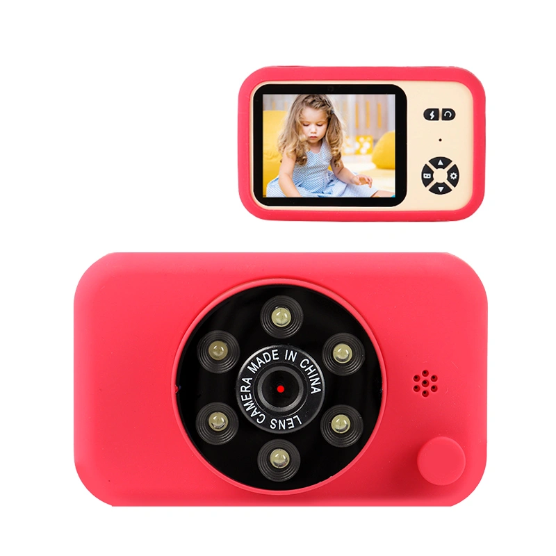 2.4 inch HD 1080P 1000mAh 4K 50MP selfie kids digital camera with case
