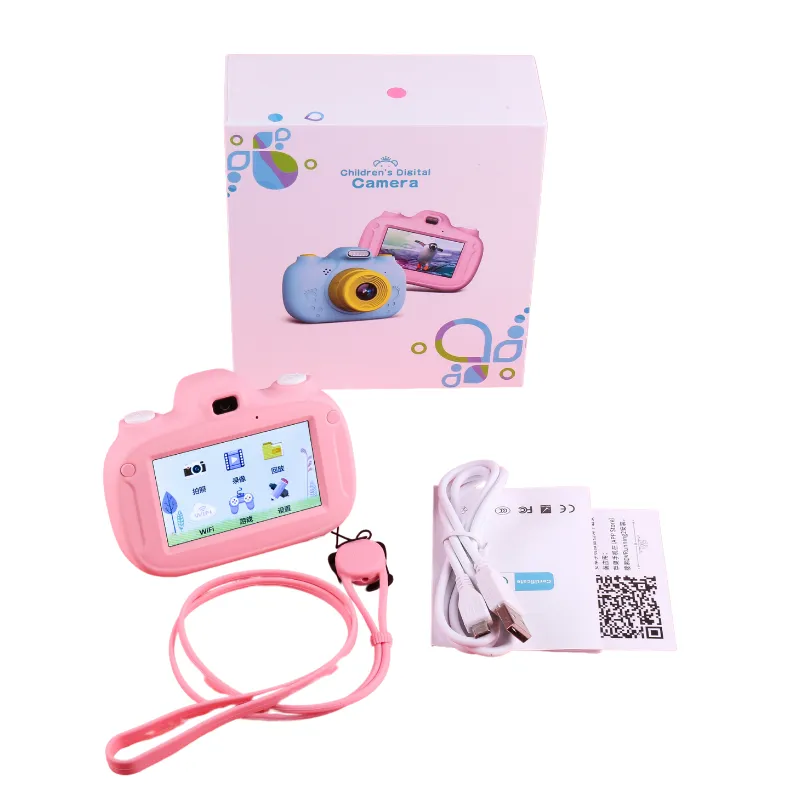 3 inch touch screen WiFi filter selfie kids camera touch screen