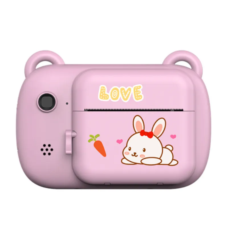 2.4 inch 24MP 1080P video recording kids instant print camera