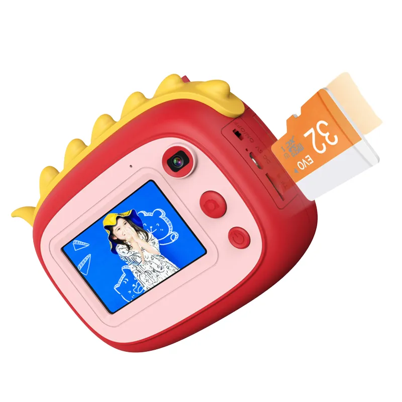 3.0 inch touch screen 28MP 1080P video kids instant print camera