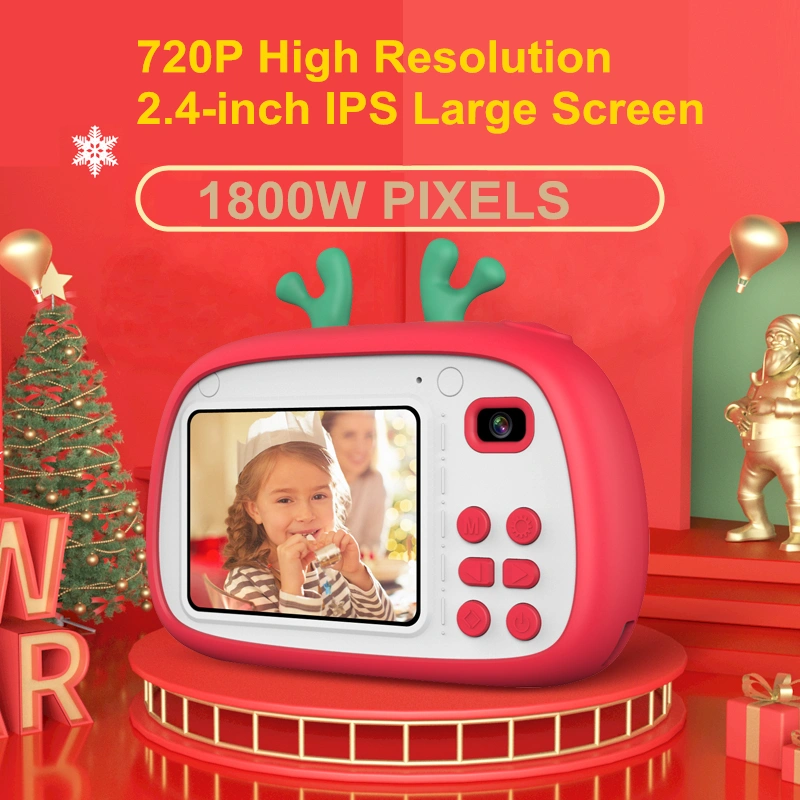 2.4 inch HD 1080P 600mAh 18MP selfie kids digital camera